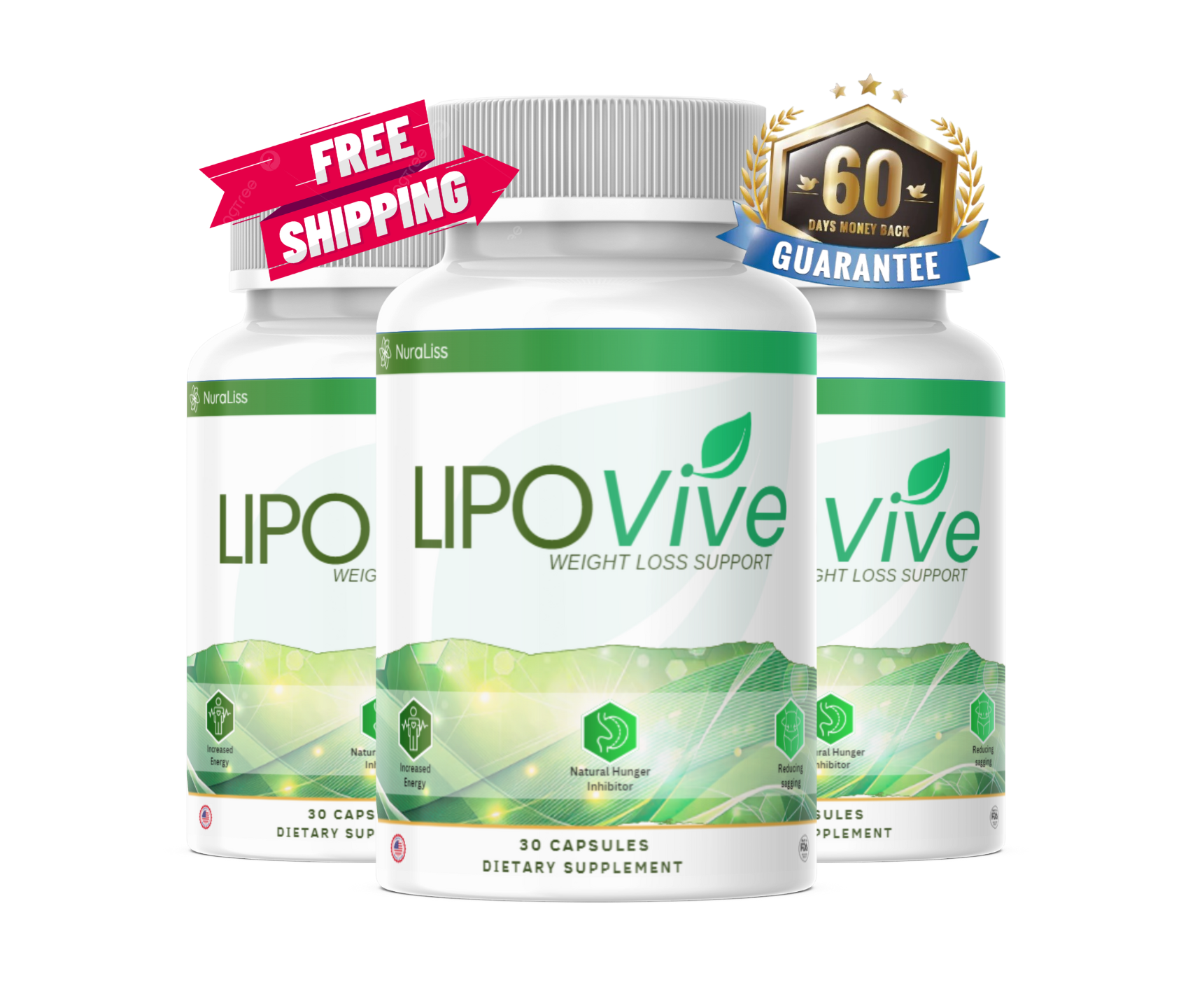 LipoVive 3 Bottle